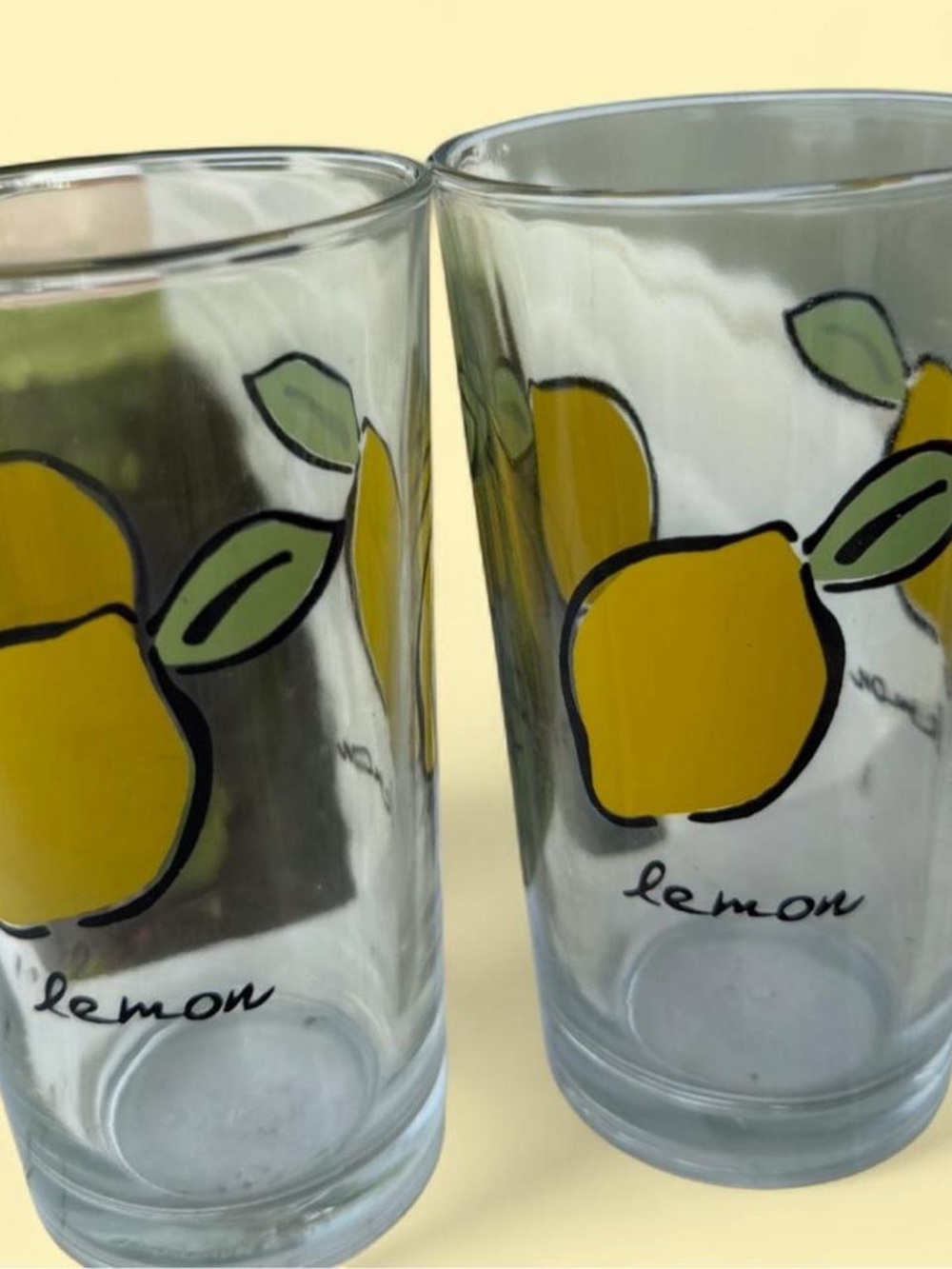 Vintage MCM Juice Glasses with multiple prints. - Picture 5 of 6